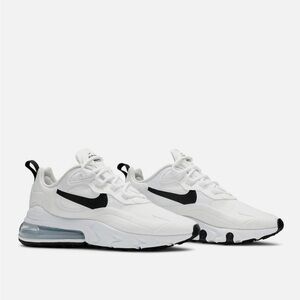 Black and white Nike air maxes